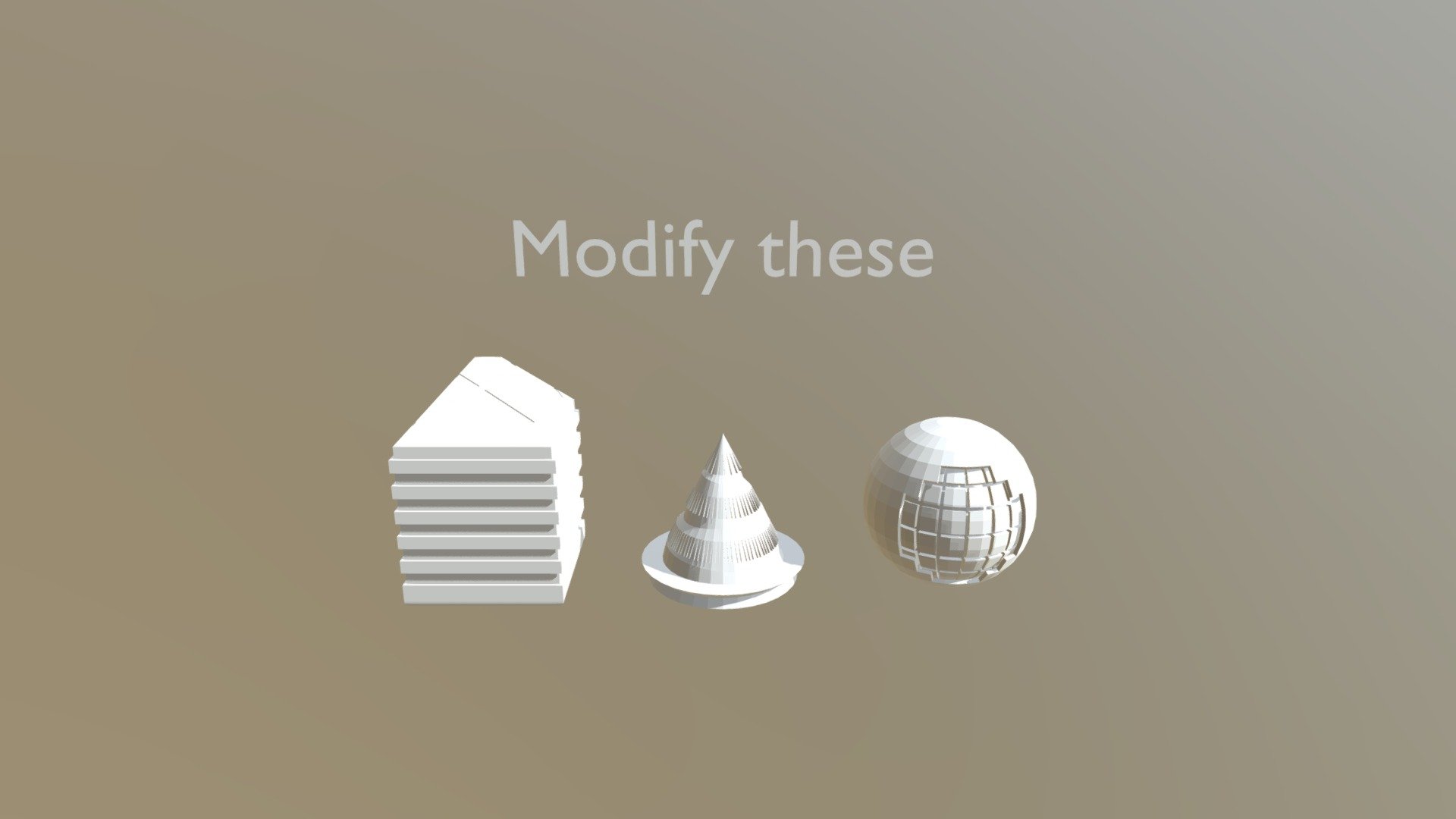 Mesh-modeling Fundamentals Exercise01