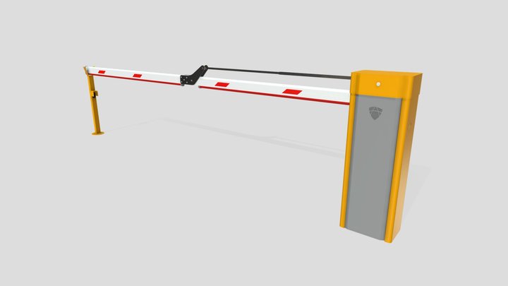 90° Folding Arm Barrier – ARM-216K – Gratis 3D-model STL