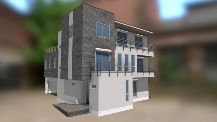 藤澤様邸 3D Model