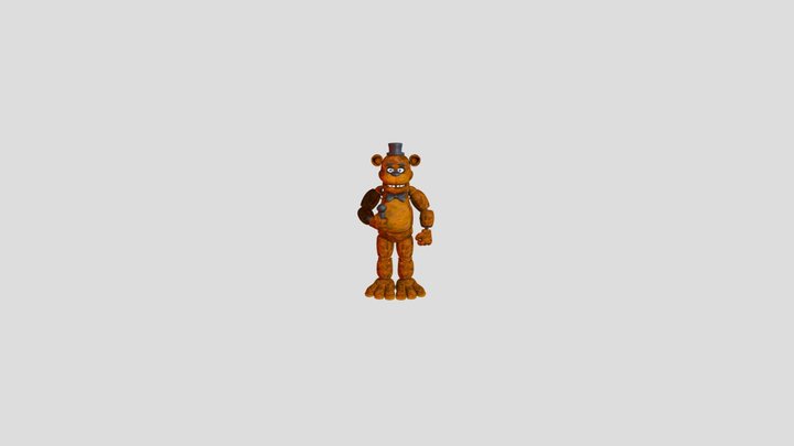 Freddy Fazbear 3D Model