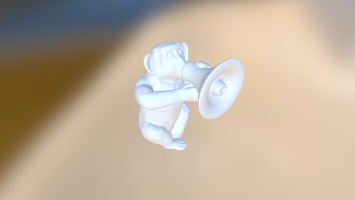 monkey_mouth-006-dec 3D Model