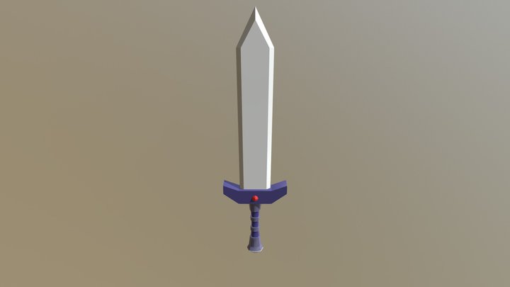 Sword Lowpoly 3D Model