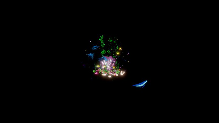 Under Water Scene 3D Model