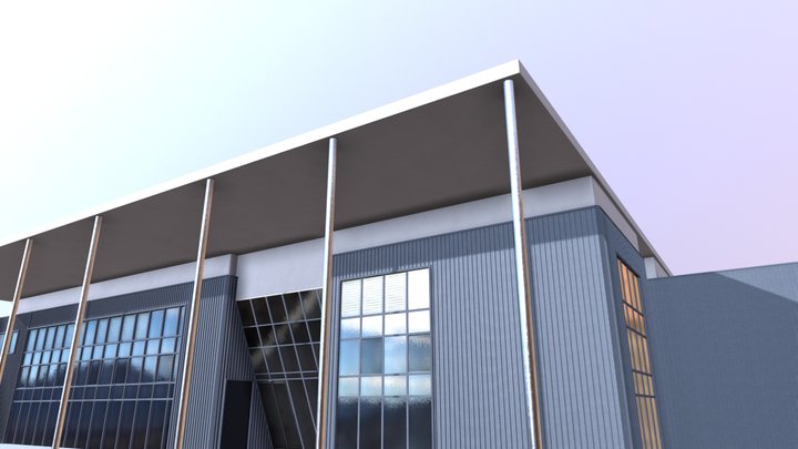 University Longline 3D Model