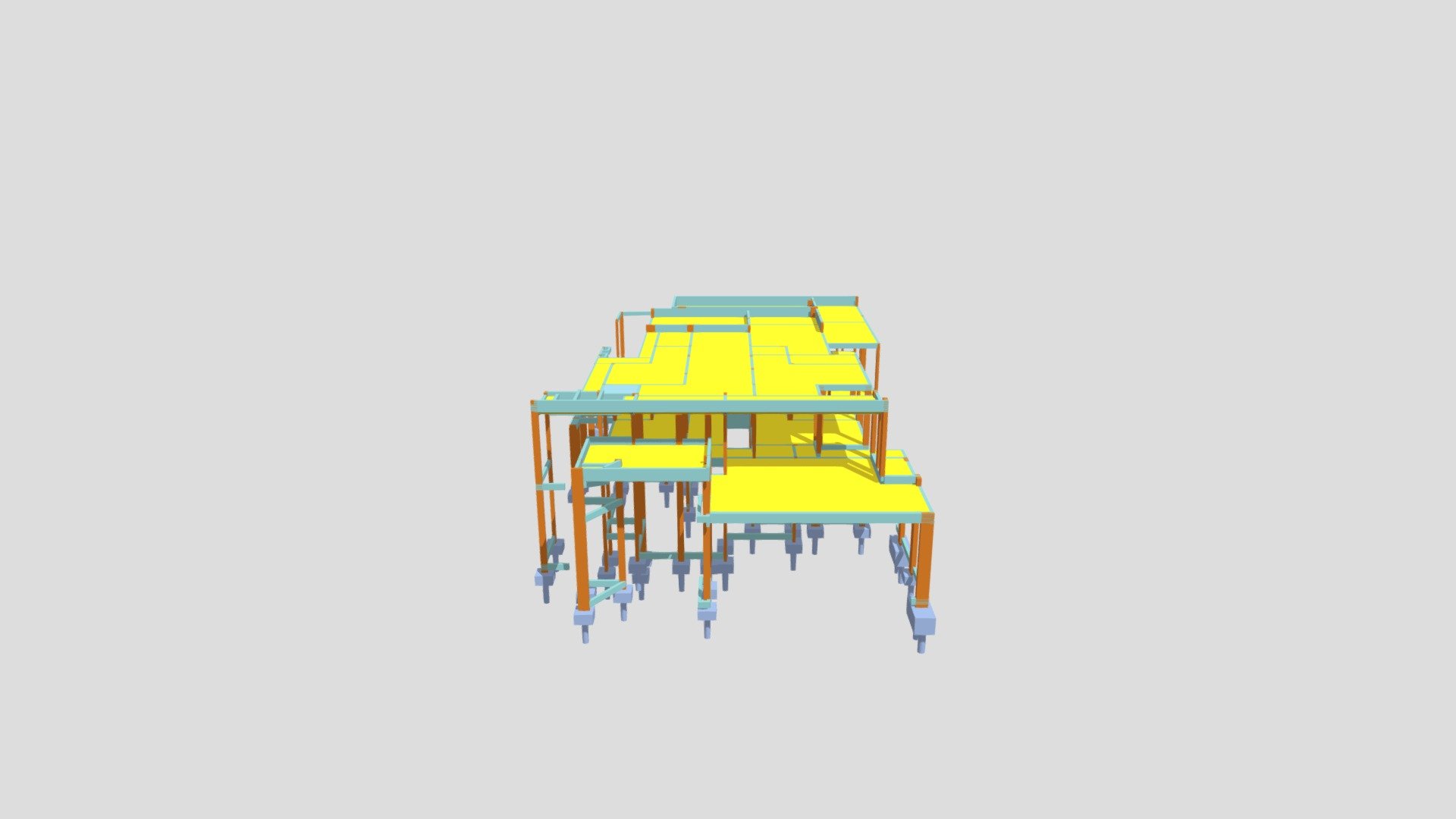 PROJETO ESTRUTURAL ANDERSON — Sketchfab embed 3D viewer