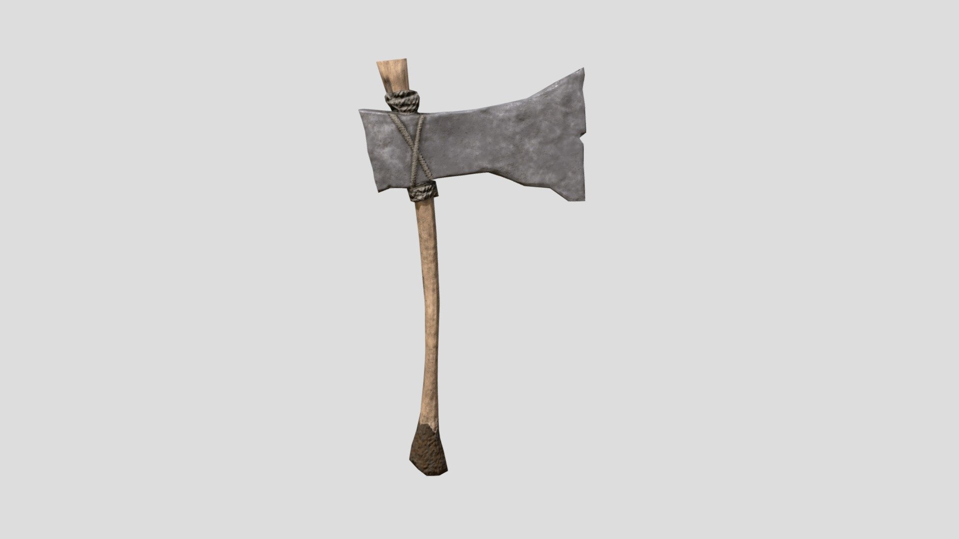 Low Poly Stylised Primitive Hatchet - 3D model by Jordan Whincup ...