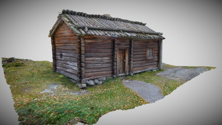 Karjamaja Seurasaaressa 3D Model