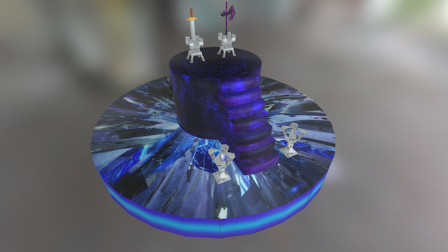 Weapon Altar 3D Model