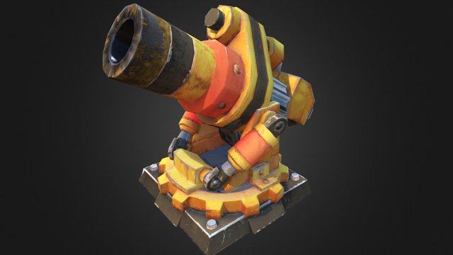 Fatty Mortar 3D Model