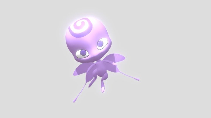 Nooroo Miraculos Kwami 3D Model