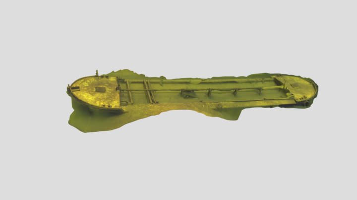 Dutch Bottom Unloader (Onderlosser) 3D Model