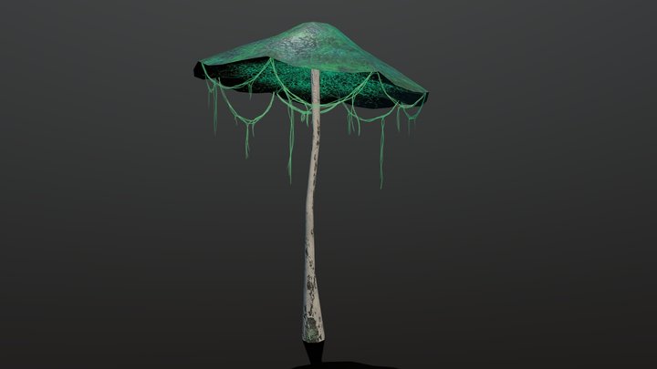 Mushroom - tree 3D Model