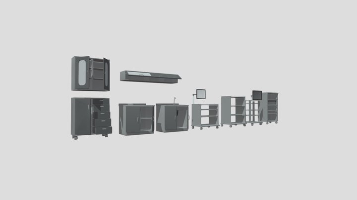 Hospital Kit_3 – Kostenloses 3D-Modell STL