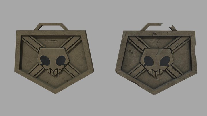 Badge Shinigami | Bleach 3D Model