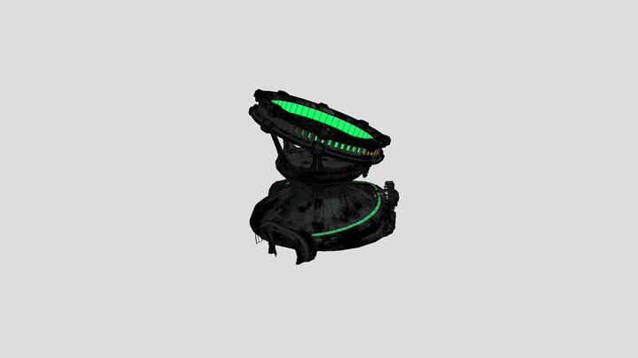 Warhammer 40k | Warp Engine Black Hole 3D Model