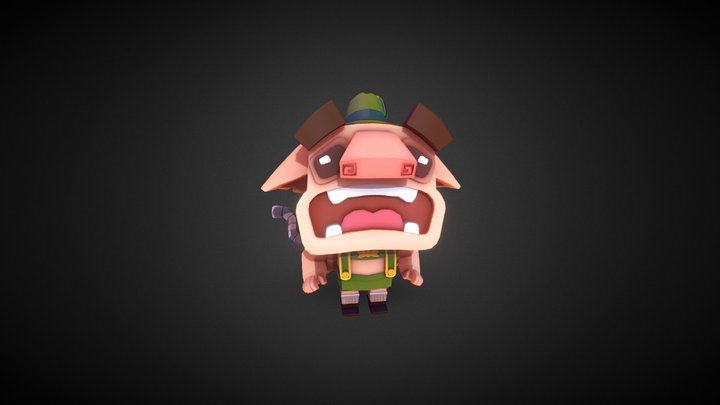 pig port 3D Model