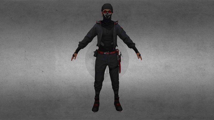 free fire new character Morse Model – Free 3D Model STL
