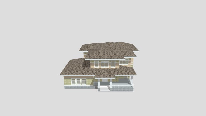 Котедж 3D Model