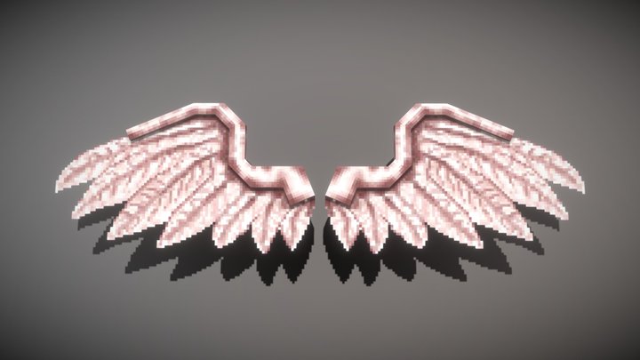 3D Wings - Made by Yi 3D Model