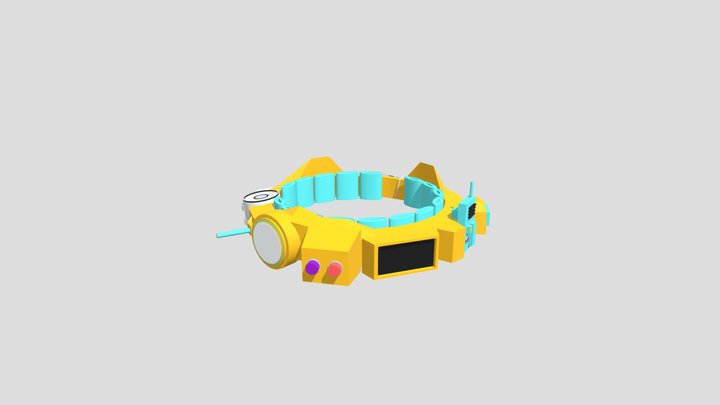 the space collar 3D Model
