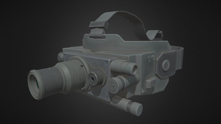 Night Vision Goggles (MGSV) 3D Model
