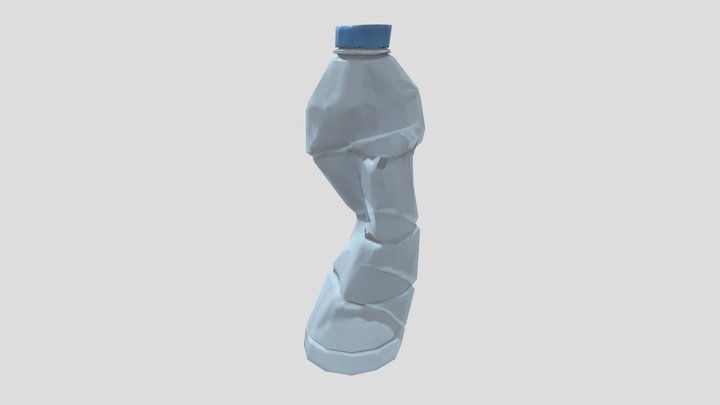 Plastic Bottle 3D Model