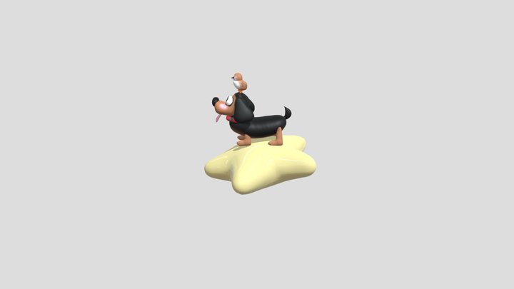 餔餔恩 3D Model