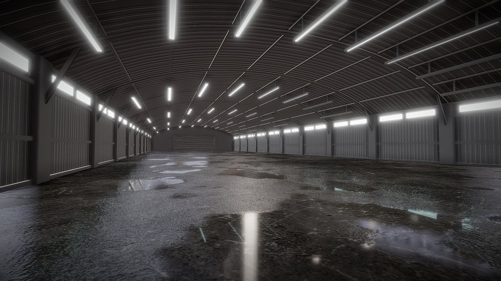 Warehouse FBX Model Free