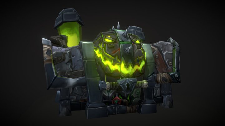 DAE - Warchest (Goblin) 3D Model
