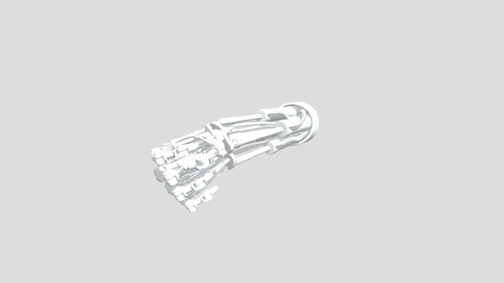 Object Ulnar Bone P 3D print model 3D Model