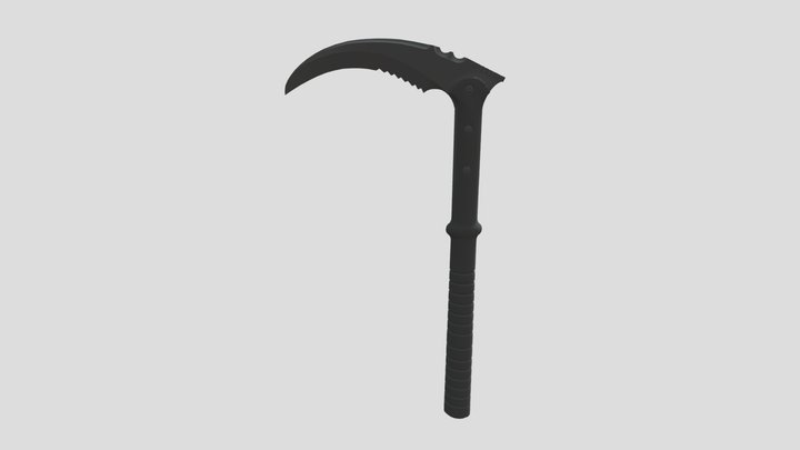 Battle Sickle 3D Model