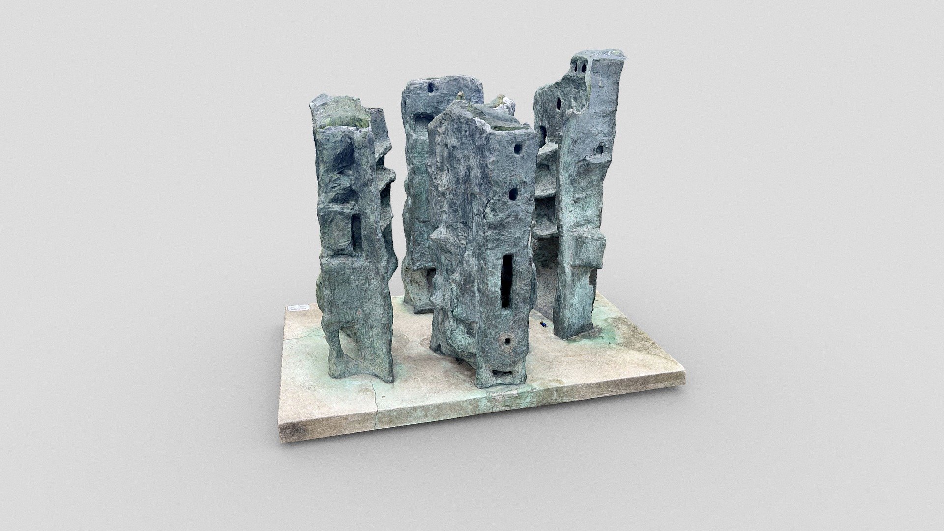 Cast Iron Sculpture in Paris