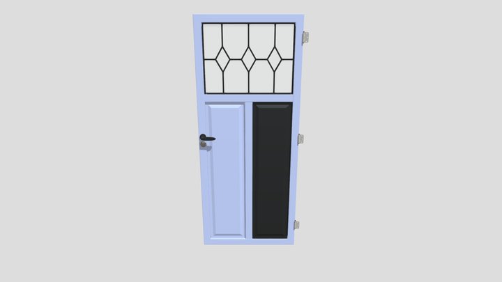 WC deur 3D Model