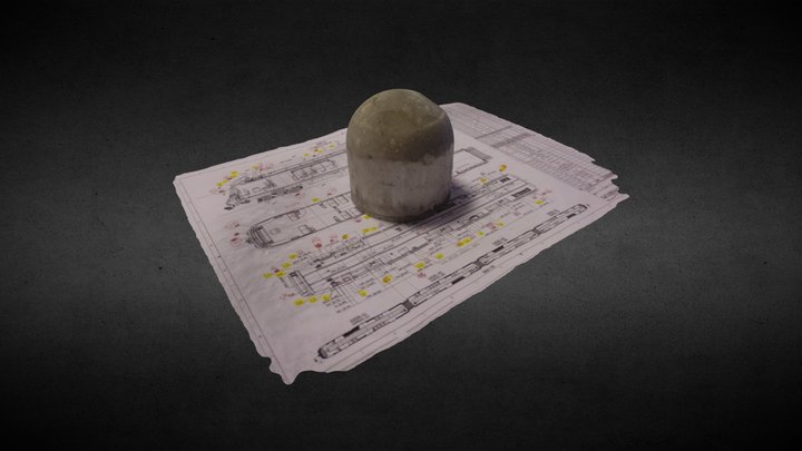 Bullet - processed by Pix4Dmapper 3D Model