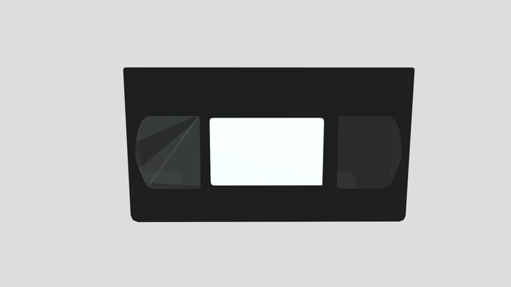 VHS Tape 3D Model