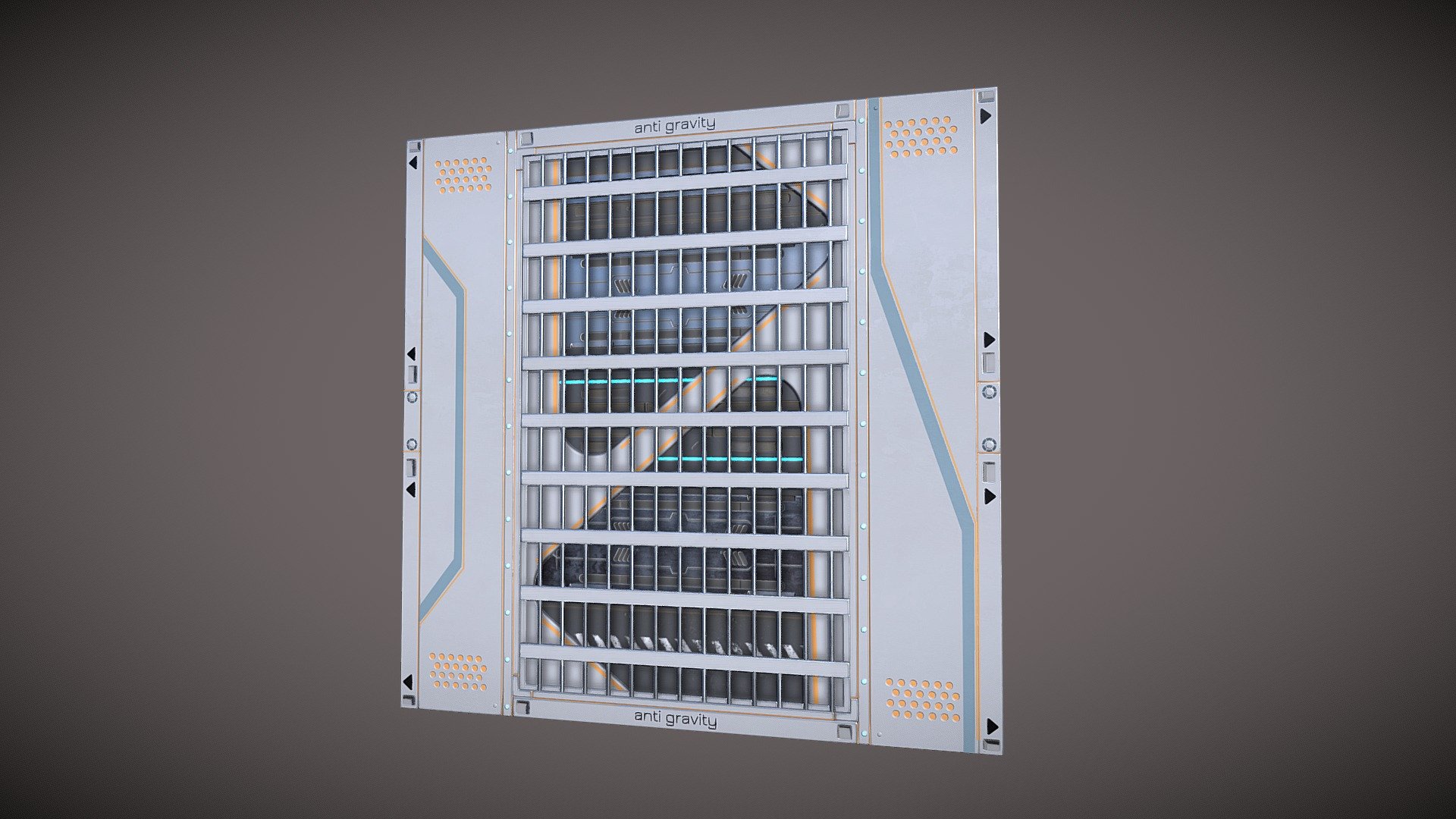 Door sci-fi — Sketchfab embed 3D viewer