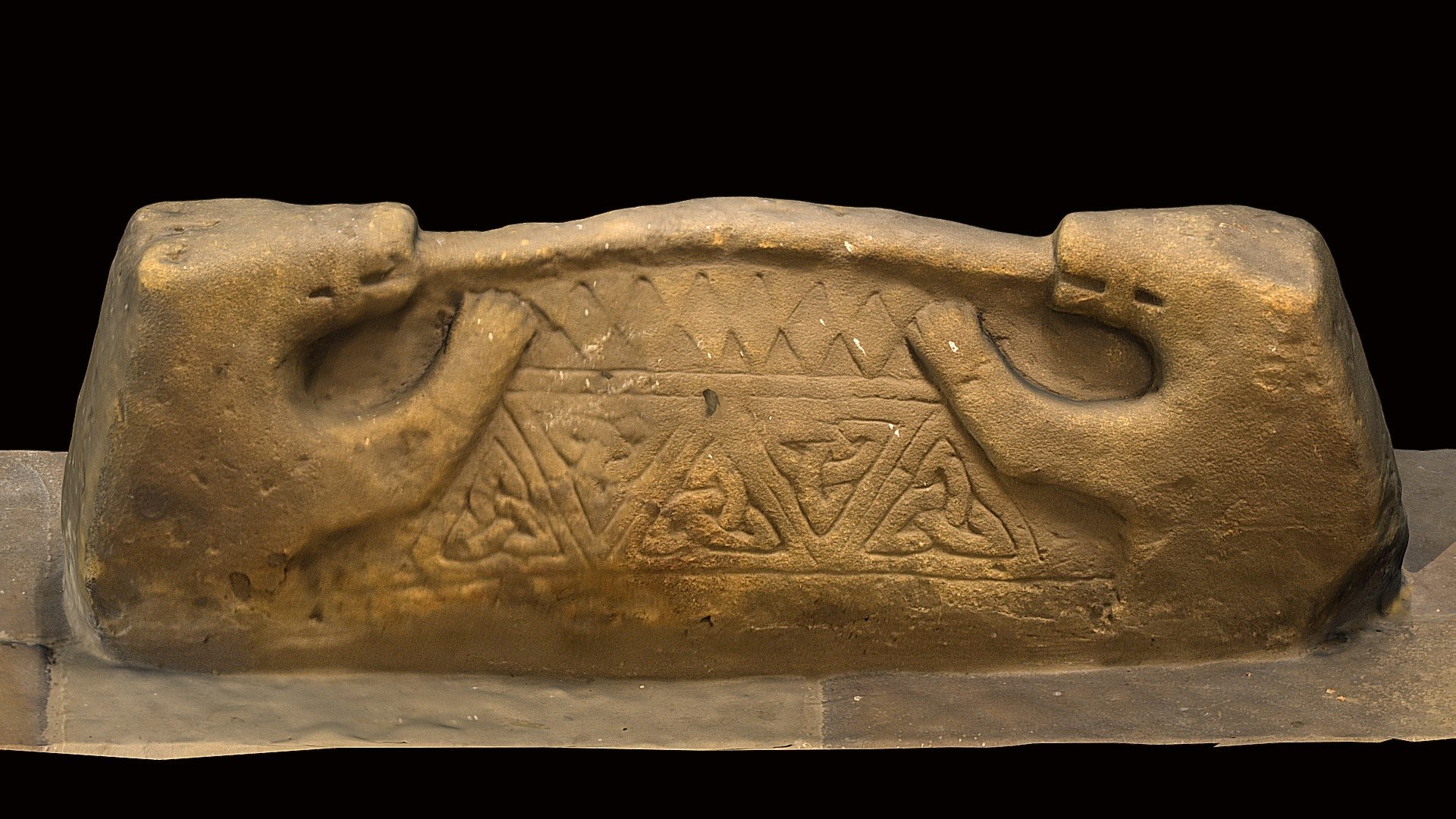 Hogback, St Thomas Church, Brompton