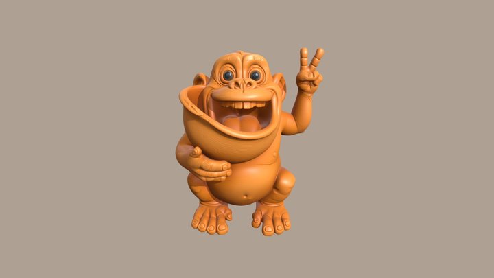 macaco 3D Model
