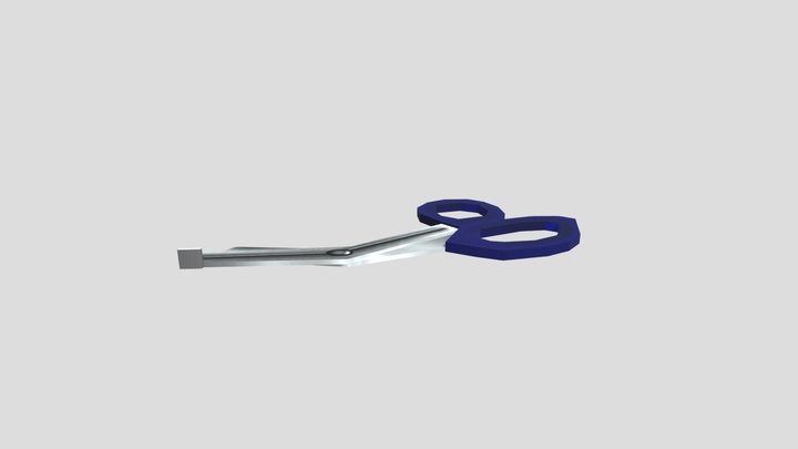 Trauma scissors 3D Model