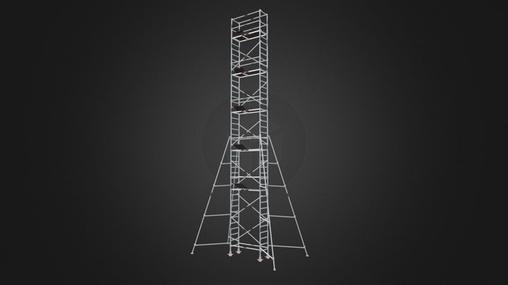 12.2 NARROW TOWER 3D Model