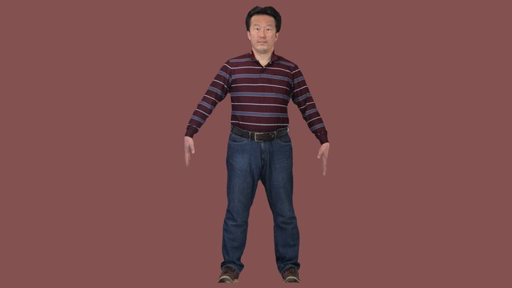 Sakamoto 3D Model