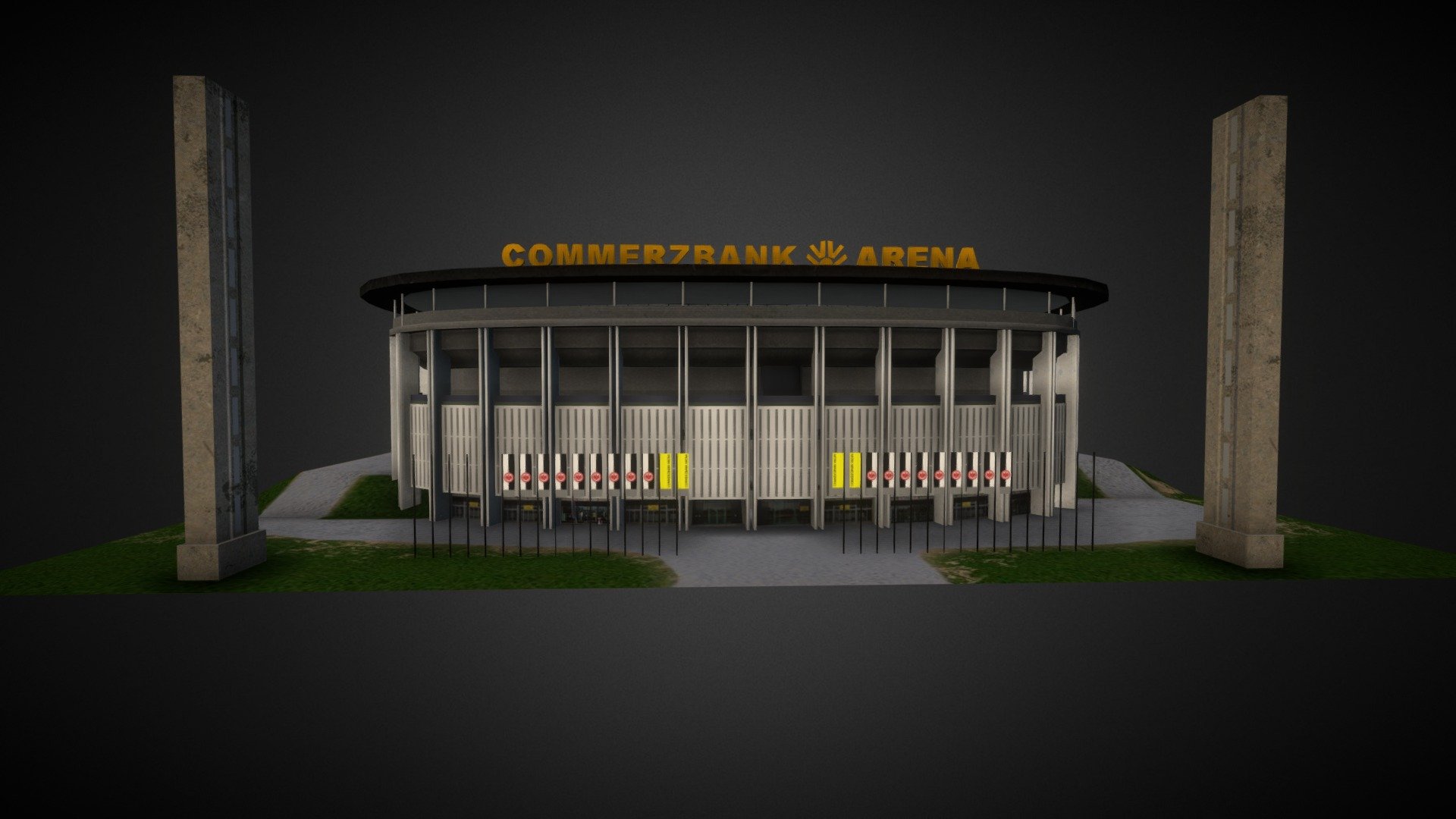 Commerzbank Arena Cities Skylines (PC) v. 1.0 Download Free 3D