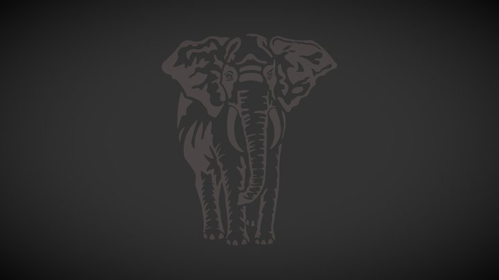 Elephant 3D Model