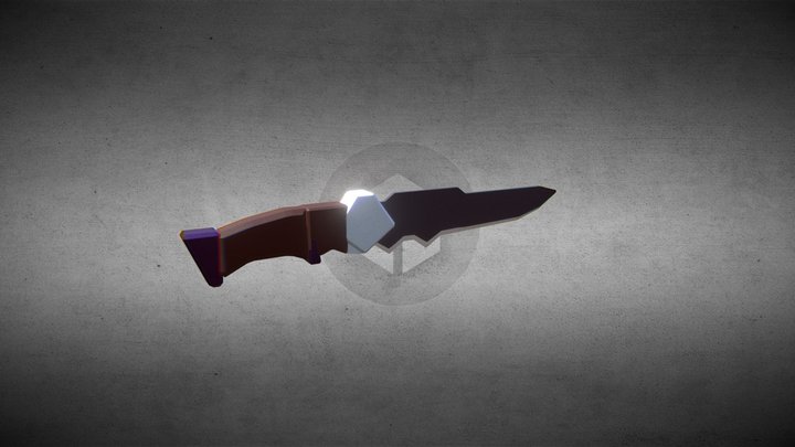 Prog Knife - Evangelion 3D Model