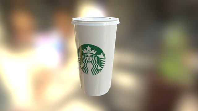 Starbucks termo 3D Model