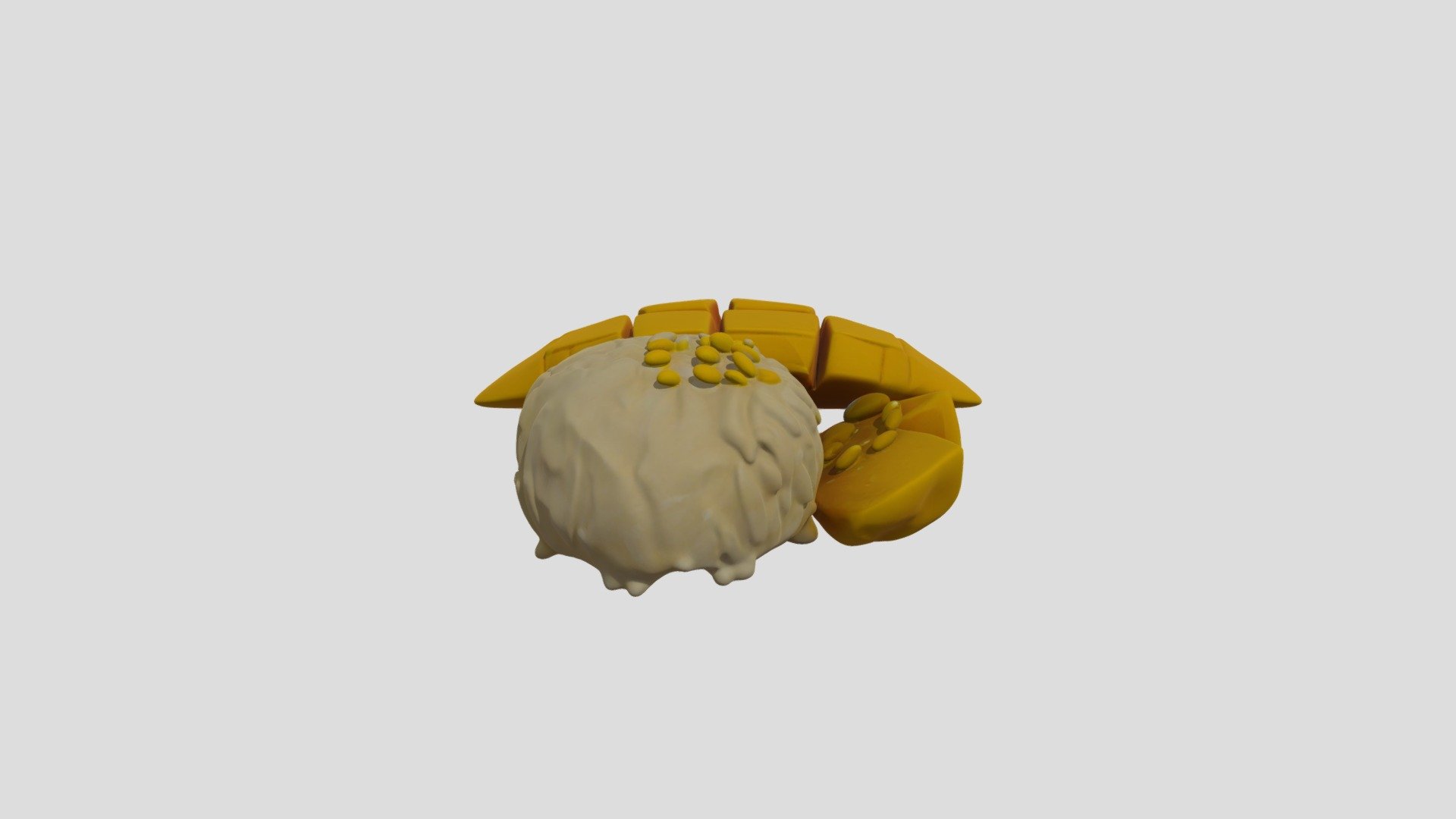 Mango Sticky Rice - Download Free 3D model by -PromptPlay- [daae53c] - Sketchfab