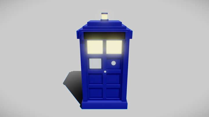 Doctor Who - Tardis 3D Model