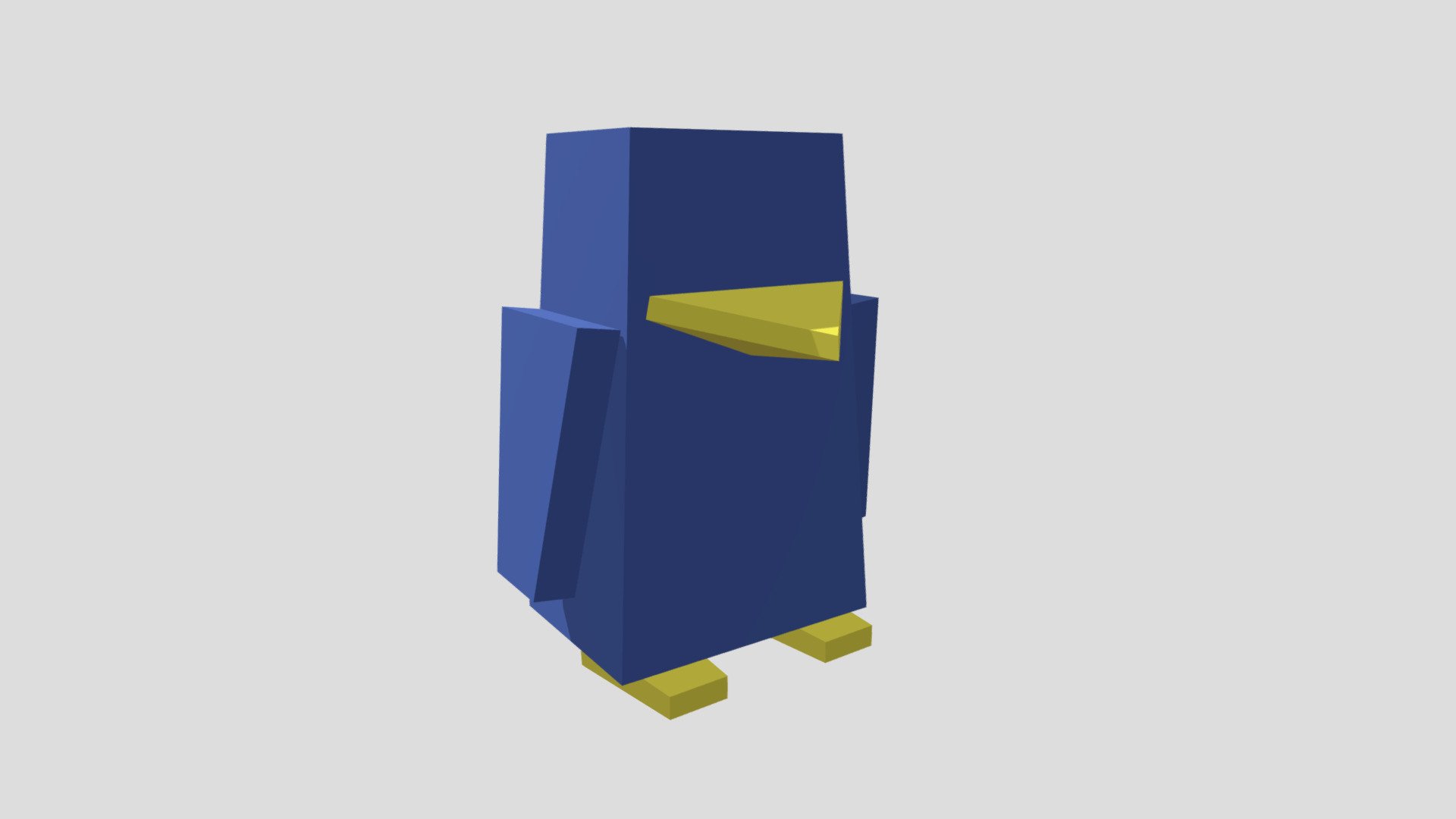 Penguin - 3D model by larissabritogarcia [dab0810] - Sketchfab