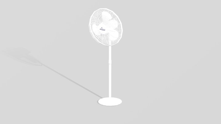 Oscillating Fan 3D Model
