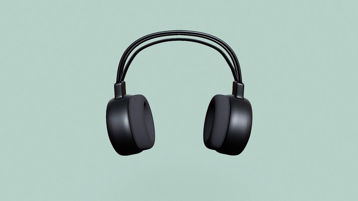 Wireless Black Headphones
